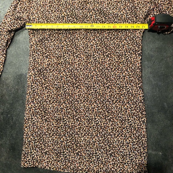 NWOT Cheeta shirt dress - Picture 5 of 5